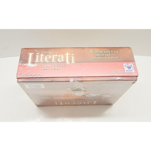Literati Challenge Bluffing Cards SAT Words Discovery Bay Games Sealed - Picture 6 of 8
